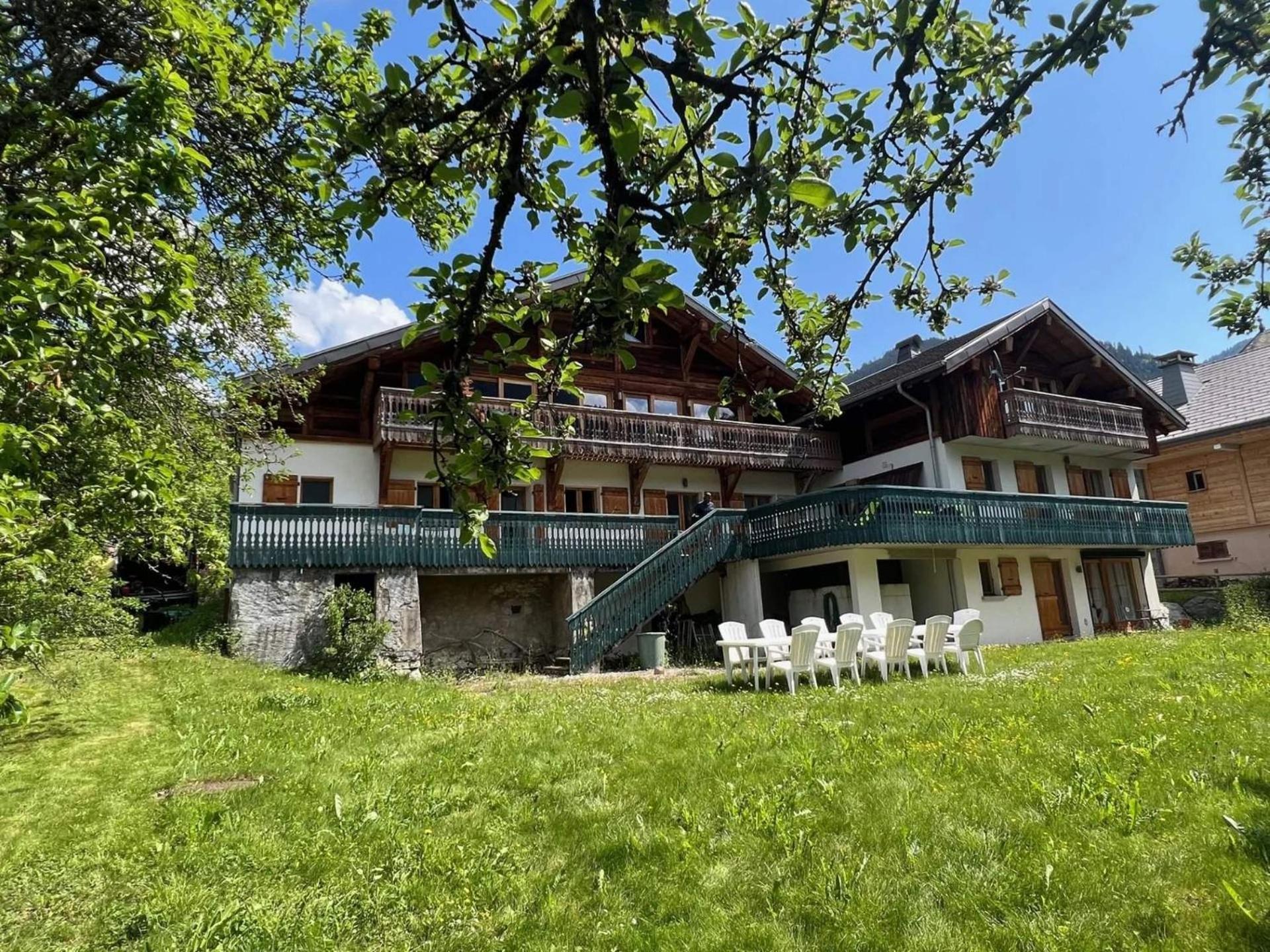 La Ferme Du Chateau Abondance エクステリア 写真