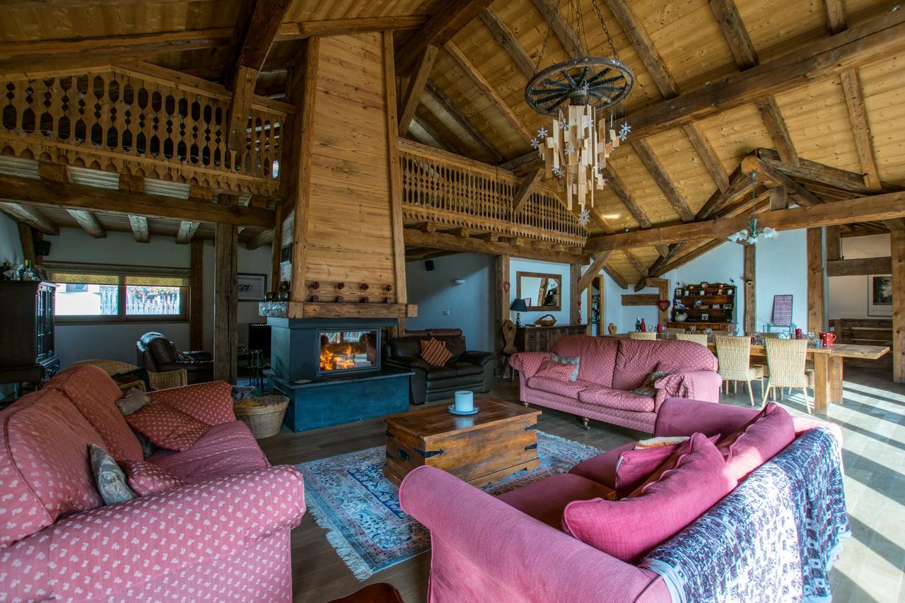 La Ferme Du Chateau Abondance エクステリア 写真